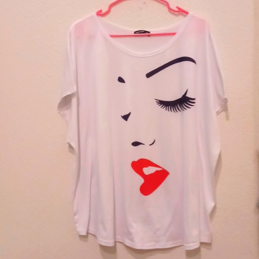 SHEIN CURVE 4XL WOMENS TOP